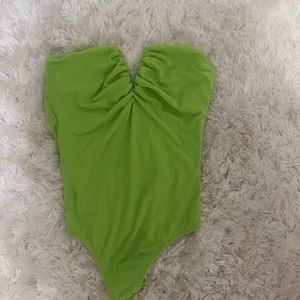 Strapless Forever 21 Body Suit